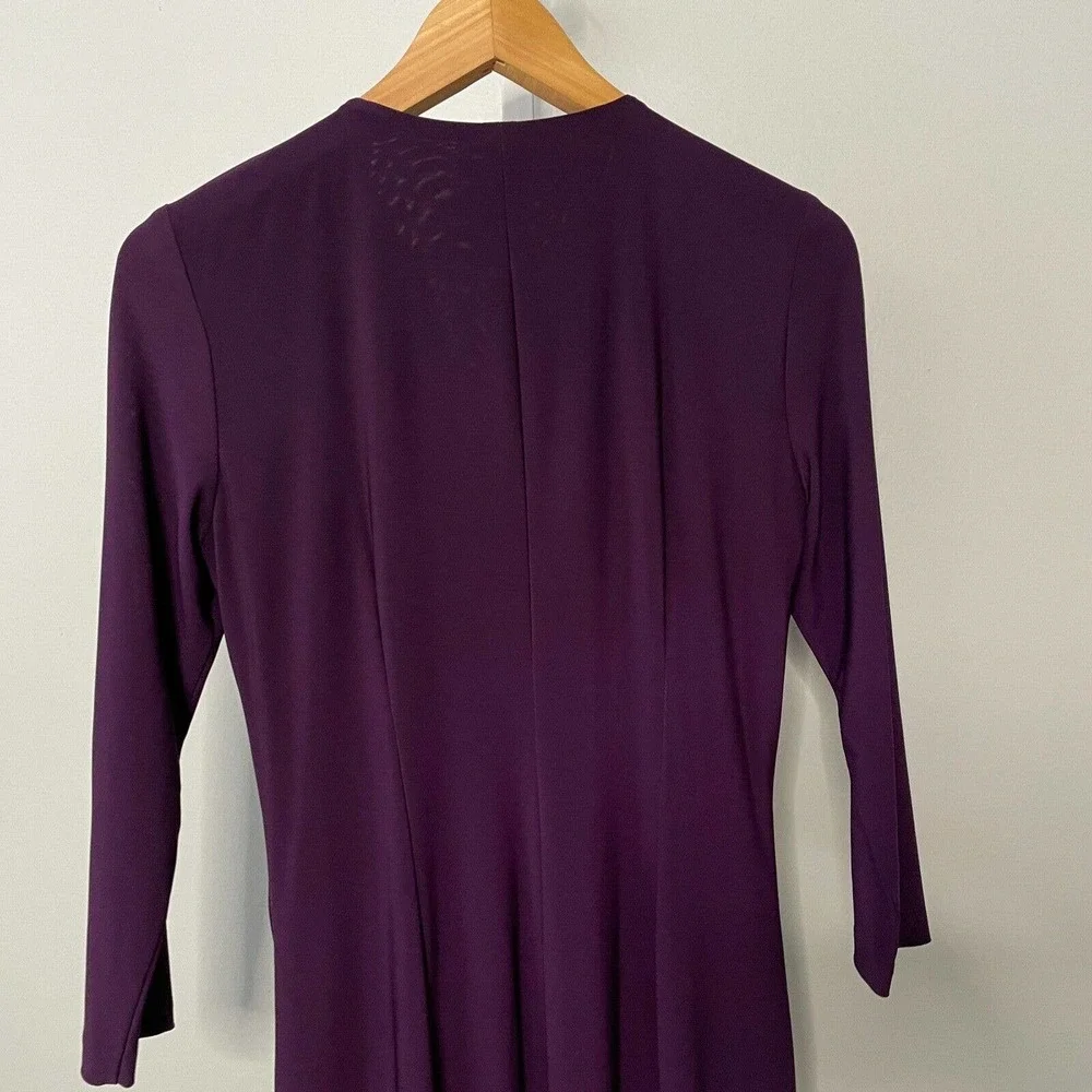 Cache Stretch Ruche Gold Zipper Dress - Picture 7 of 9